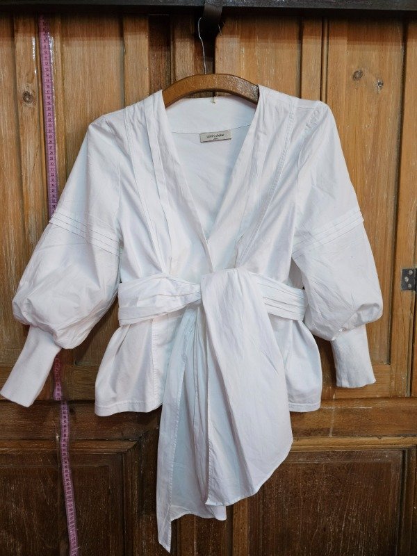 Producto - Camisa Jazmín Chebar Blanca t.2