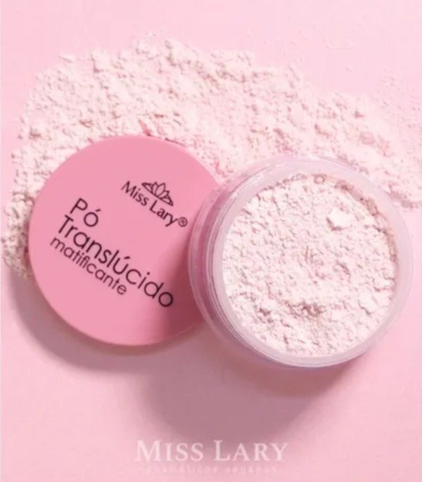 Producto - Polvo translúcido matificante pink -Miss Lary