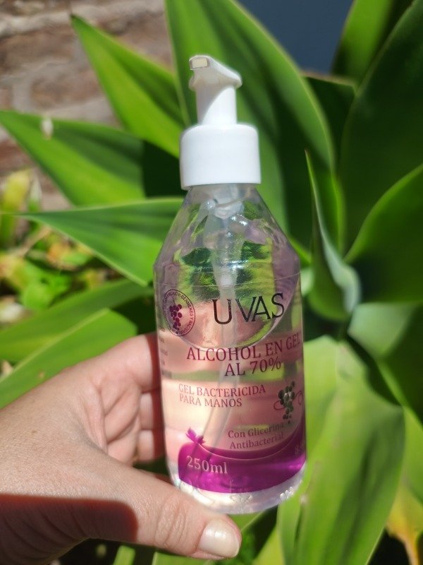 Producto - Alcohol en Gel - Uvas-