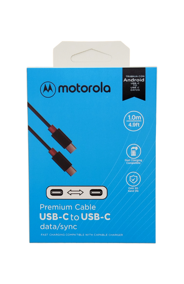 Producto - Cable Tipo C a C Motorola Premium