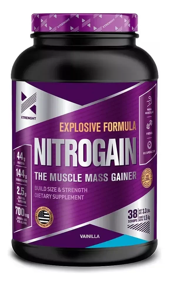 Producto - NITROGAIN 1.5KG XTRENGHT - 5