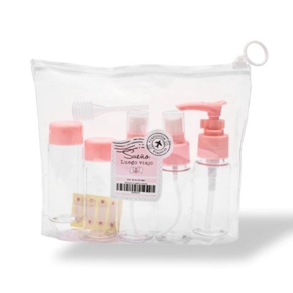 Producto - Set De 5 Frasquitos Ideal Para Viajes Salve Regina - Lolita