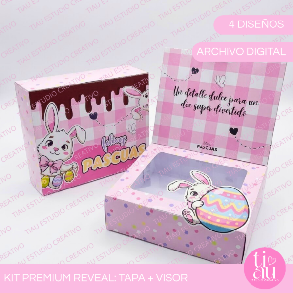 Producto - KIT CAJA PREMIUM REVEAL - TAPA + VISOR