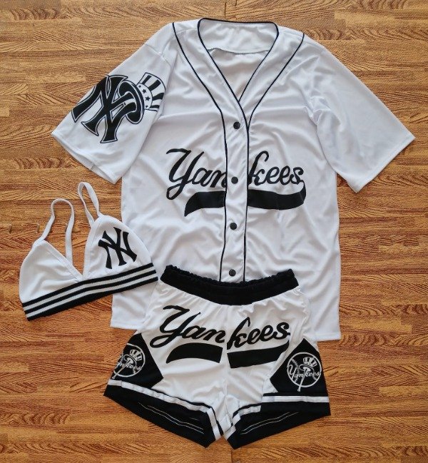 Producto - Chomba camisa yankees larga