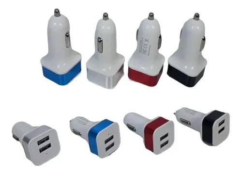 Producto - CARGADOR PARA CELULAR, PARA AUTO ENTRADA 12V, SALIDA 5V 2 USB