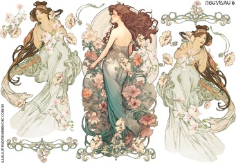 Producto - ART-NOUVEAU 6 TRANSFERMIXED A5