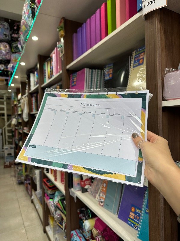Producto - Planner Semanal Discos A4 X12