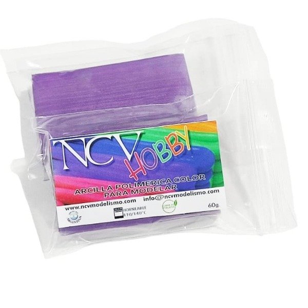 Producto - Arcilla Polimérica NCV Violeta Clásico