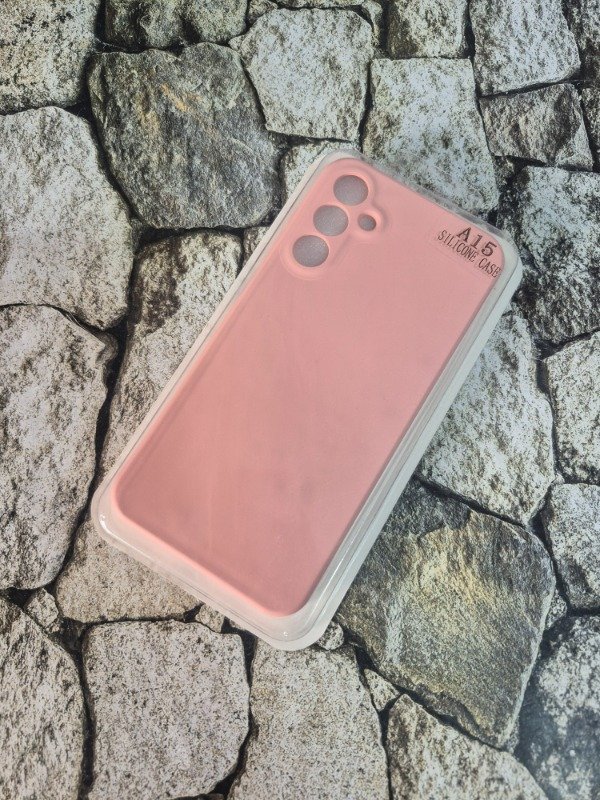 Producto - Funda silicon case Samsung A15 rosa