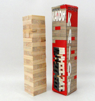 Producto - Jenga  de madera En caja 18 pisos 37256