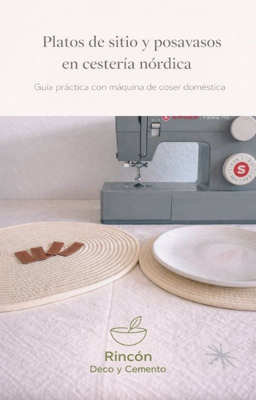 Producto - GUÍA PRÁCTICA CESTERÍA NÓRDICA - Platos de sitio y posa vasos