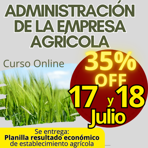 Producto - Curso Online Administración de la empresa agrícola