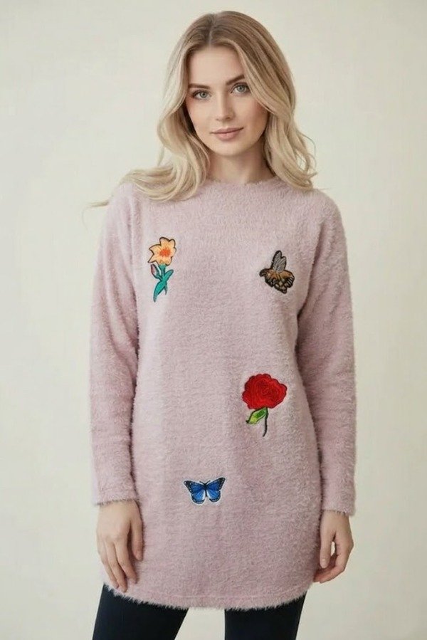 Producto - Sweater Fuzzy Rosa