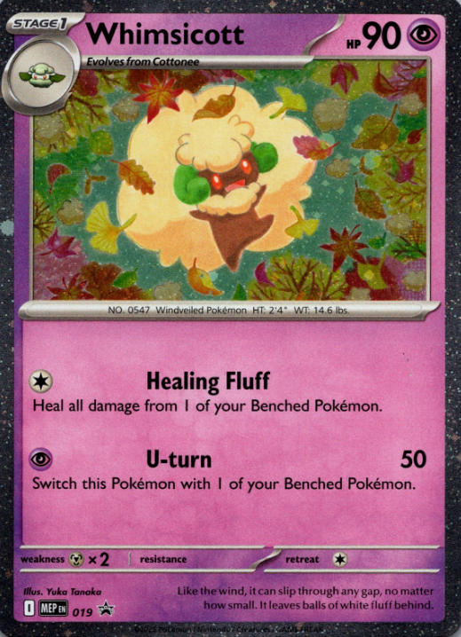 Producto - Whimsicott (MEP019) (Cosmos Holo) [Mega Evolution Promo]