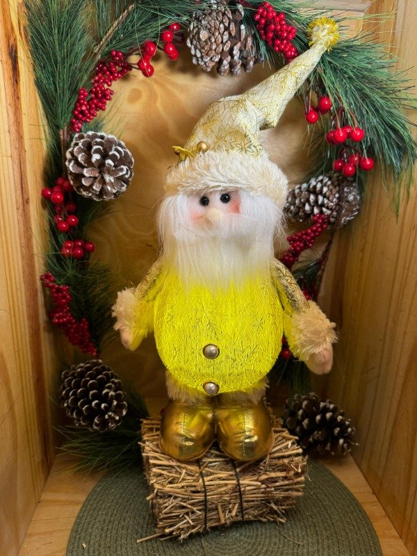 Producto - Santa gold con luz (Efectivo: 39.920)