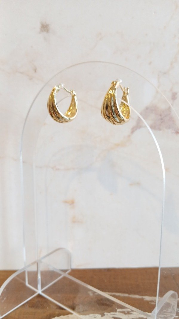 Producto - Aro luna dorado - 1