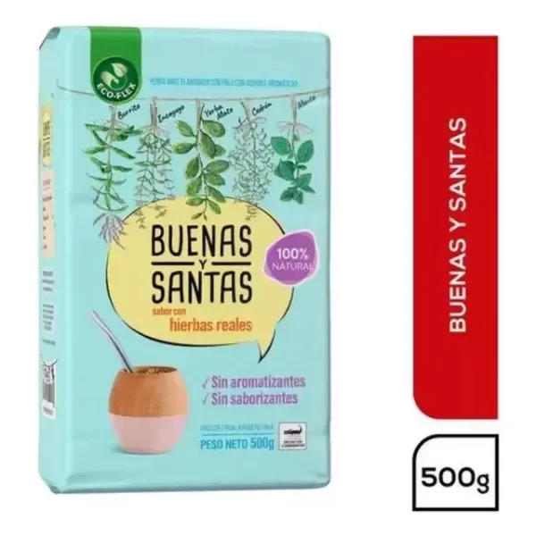 Producto - yerba buenas y santas 500gr [TARAGUI]