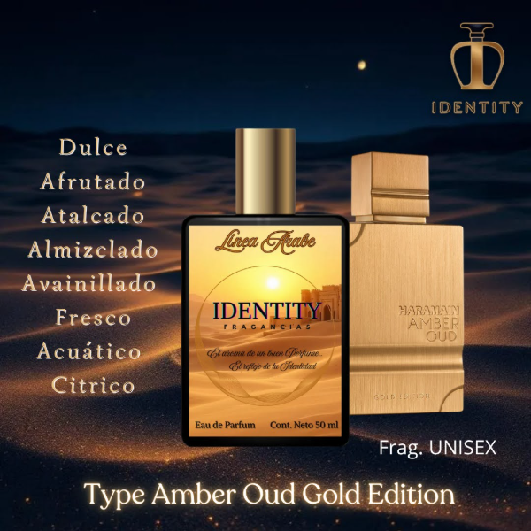 Producto - Type Haramain Amber Oud Gold 50 ml (Unisex)