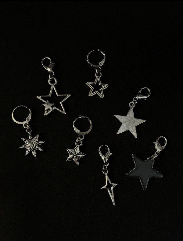 Producto - Pack de 3 Charms Estrellas