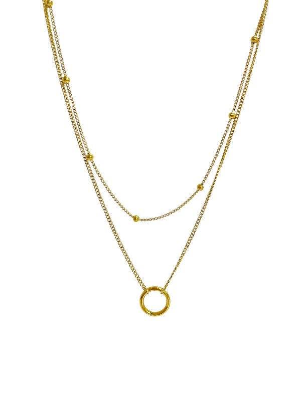 Producto - COLLAR DOBLE CIRCULO