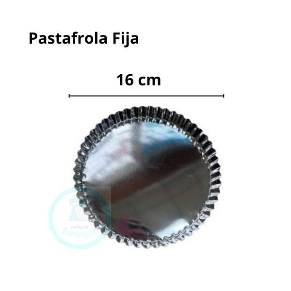 Producto - Pastafrola Hojalata Fija 16 cm x1