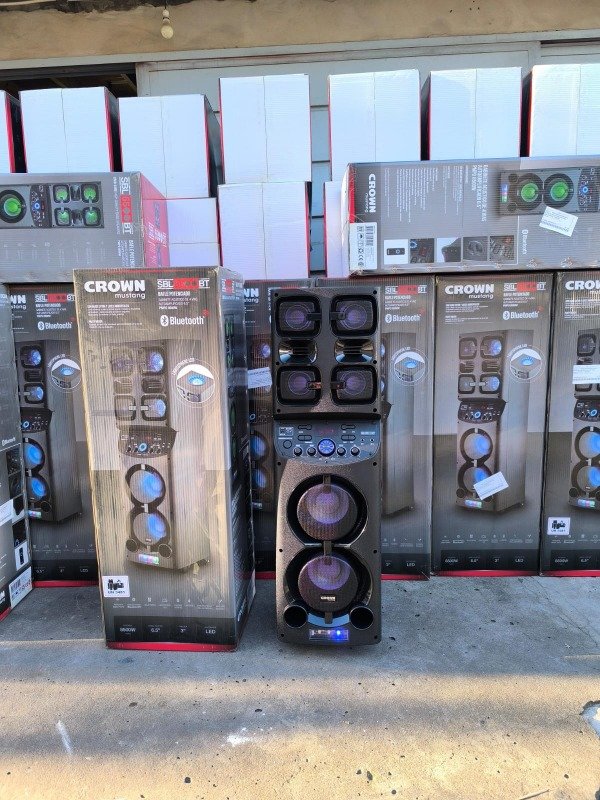 Producto - TORRE DE SONIDO CROWN MUSTANG SBL-6500
