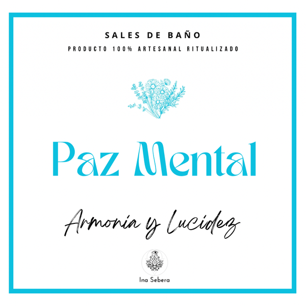 Producto - SALES DE BAÑO Paz Mental (Manzanilla)