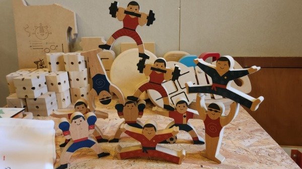 Producto - Juego de equilibristas Atletas olímpicos x10