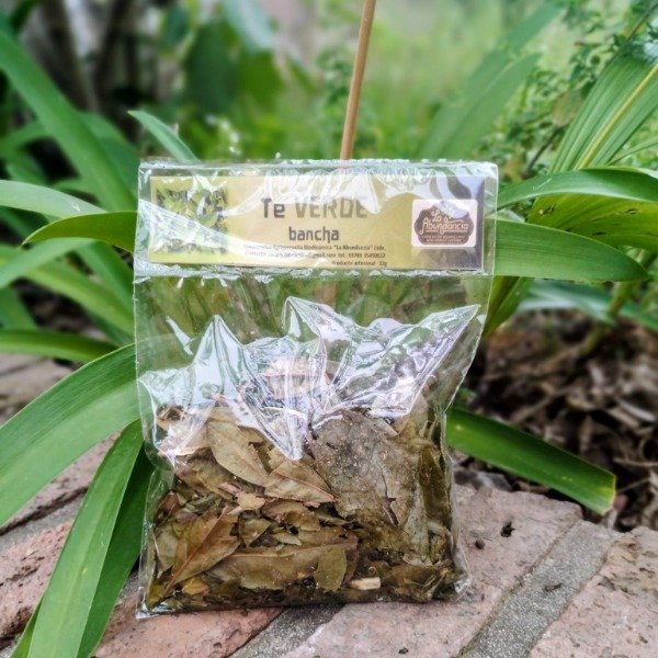 Producto - Té Verde Bancha 25 gr Cooperativa La Abundancia