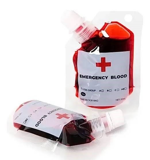 Producto - Sangre Artificial en Bolsa x30 ml