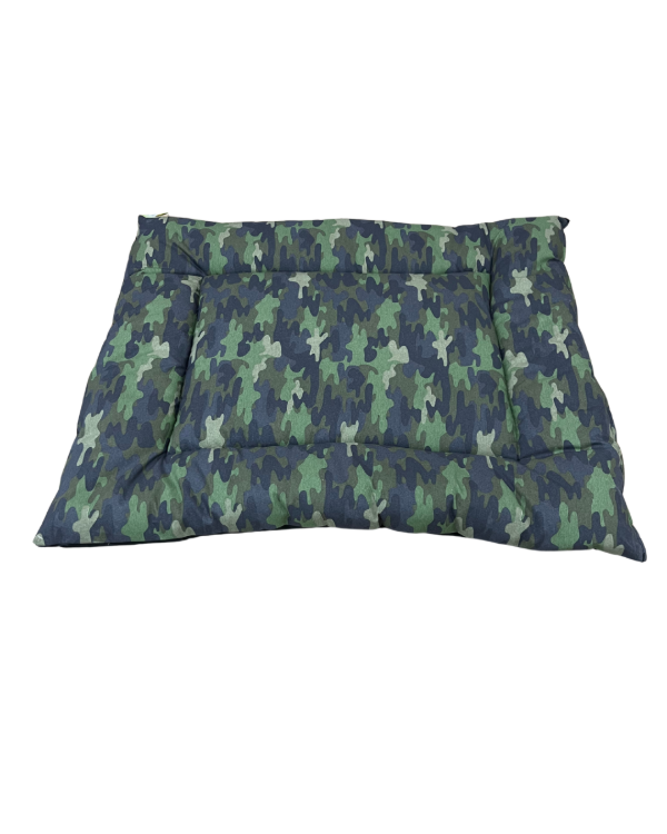 Producto - Colchoneta para Mascotas - Estampado Camuflaje 80 x 60