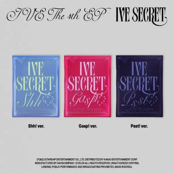 Producto - IVE ALBUM IVE SECRET PHOTOBOOK VER CON STARSHIP GIFT