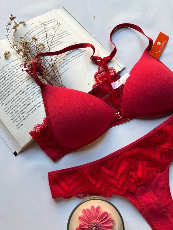 Producto - Conjunto crislatina rojo - 2