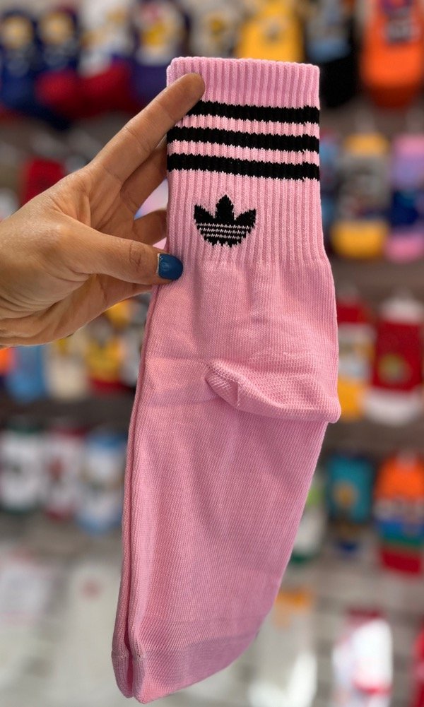 Producto - Tenis Adds Rosa líneas negras