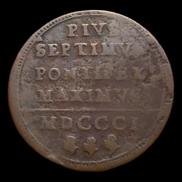 Producto - Estados Pontificios 1801. Baiocco - PIO VII