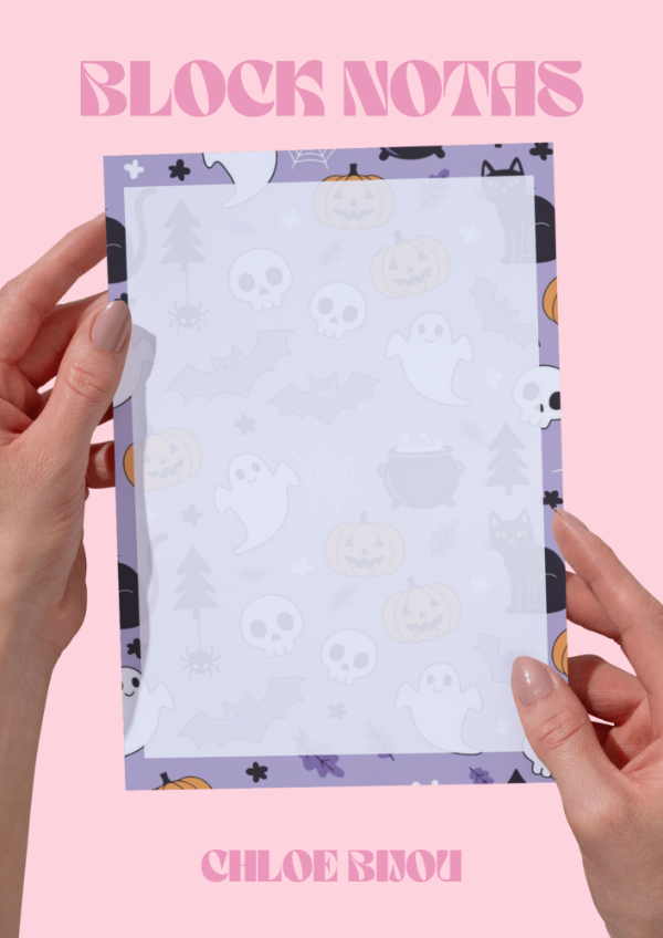 Producto - Block notas A5 Halloween - 2