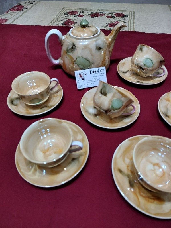 Producto - Juego de té Hartford veteado