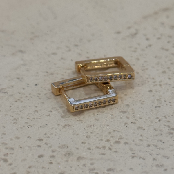 Producto - Argolla square strass AD