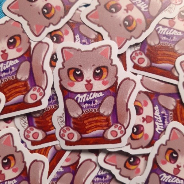 Producto - Vinilo Michi Milka Mousse