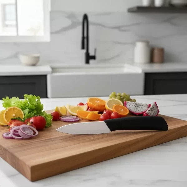 Producto - Cuchillo De Ceramica 18 Cm, Importado Consulta Color