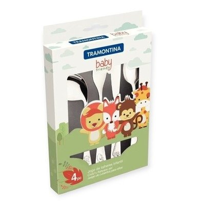 Producto - JUEGO CUBIERTOS EN CAJA NIÑOS X 4 PIEZAS