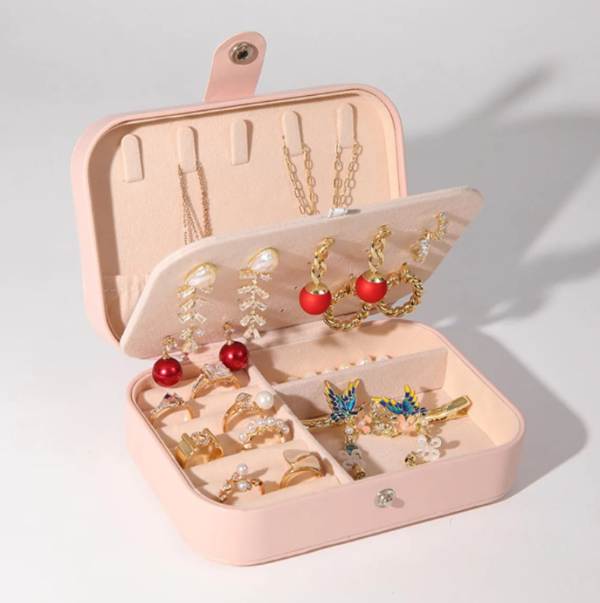 Producto - Alhajero / Joyero Mediano - Cuerina