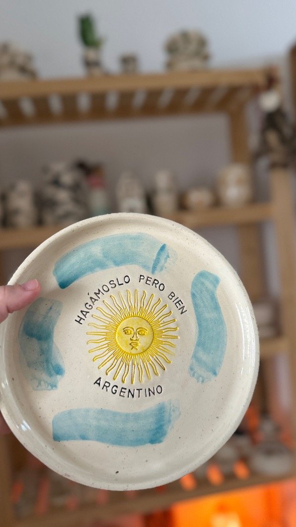 Producto - Plato 21 cm Bien Argentino