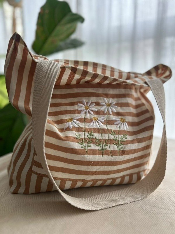 Producto - Tote Bag Spring rayada