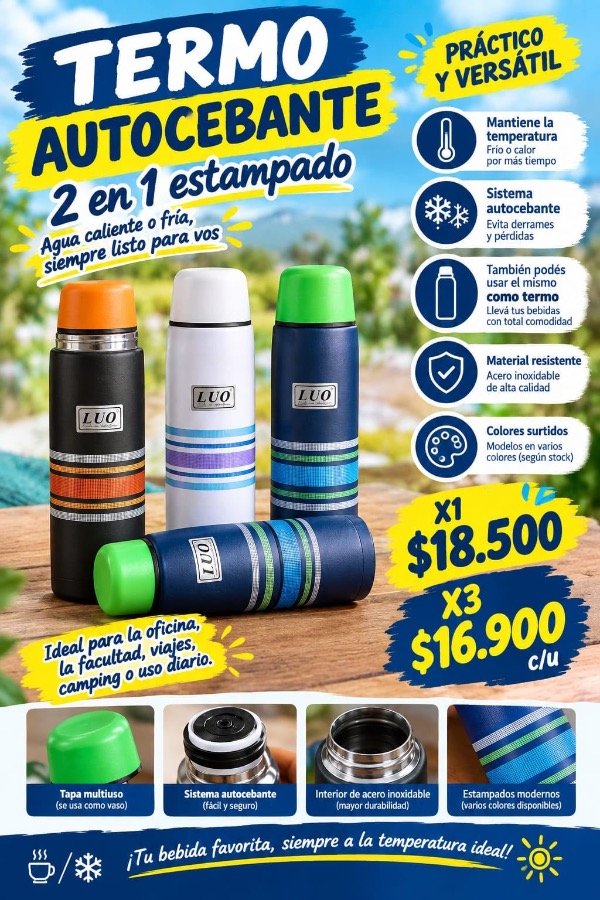 Producto - Autocebantes 2 en 1 - 0