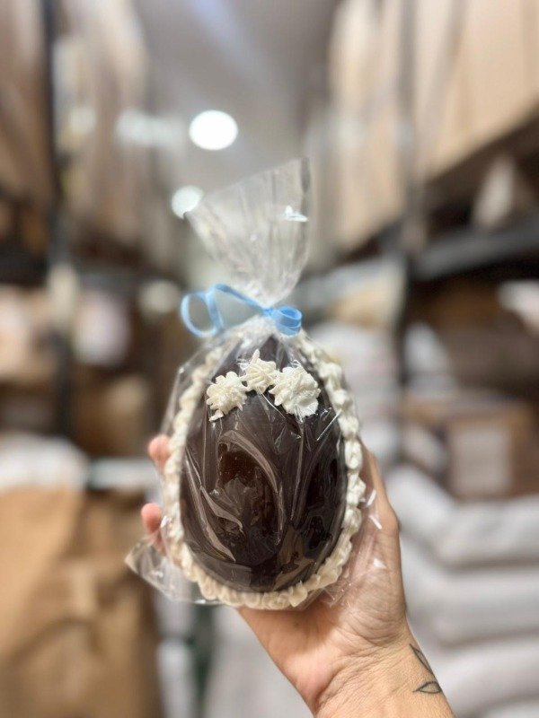 Producto - Huevo de pascua artesanal N 12 ( Negro)