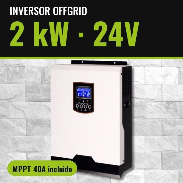 Producto - Inversor Solar OffGrid 2kW 24V