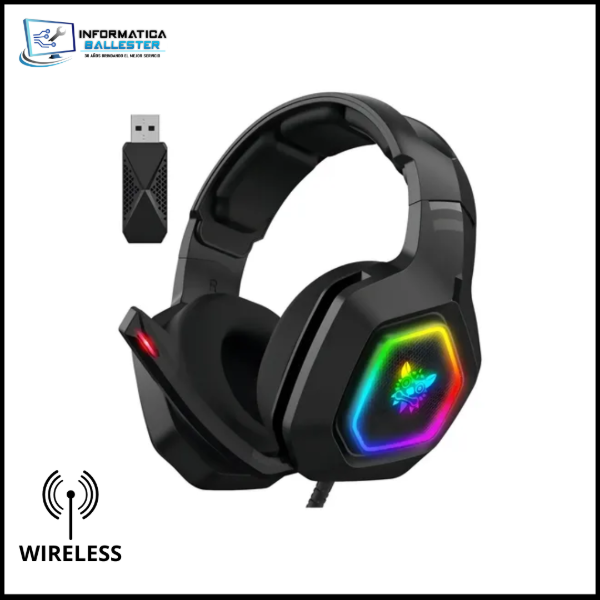 Producto - Onikuma B100 Audifono Gamer RGB Bluetooth Color Negro