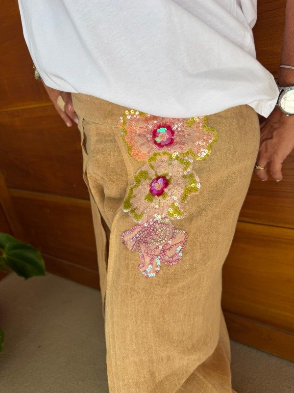 Producto - PANTALON ROSETA - mostaza
