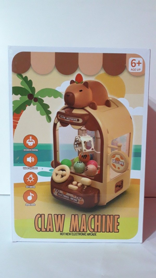Producto - GARRA MAQUINA AGARRA PELUCHES CAPYBARA